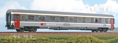 ACME 52402 - H0 - Personenwagen UIC-Z, EC-Lackierung, Ep. V, SBB